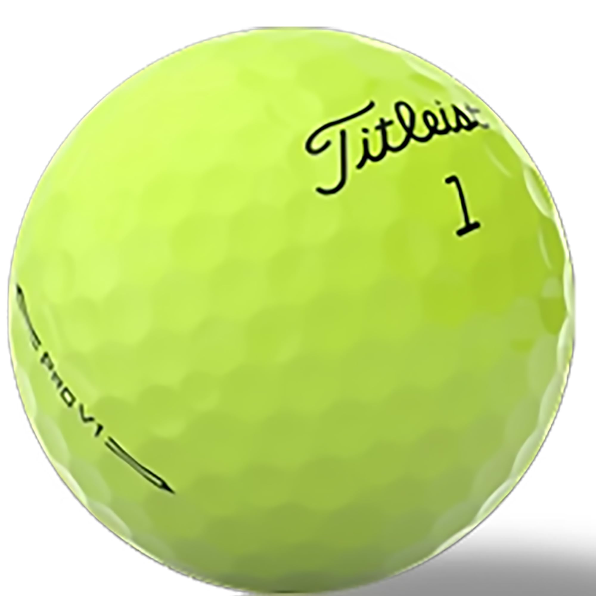 LostGolfBalls - Titleist Pro V1 Yellow Golf Balls in Pristine Condition, 2023 Year Model, Like New Quality, No Logos, No Player Markings, Recycled