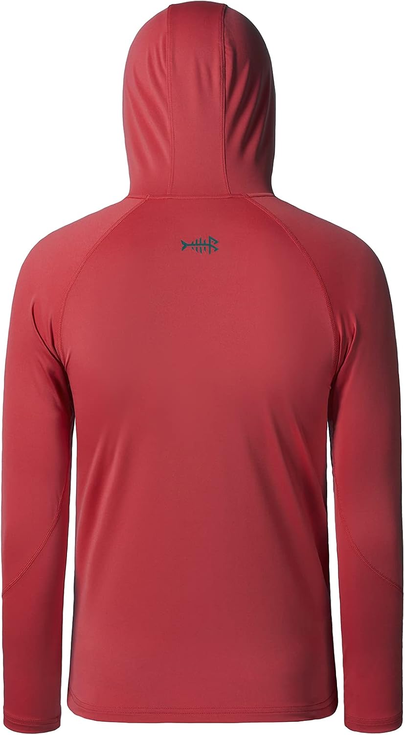 BASSDASH Youth UPF50+ Performance T Shirt with Hood Long Sleeve Fishing Hiking Sun Shirt FS03Y - Image 2