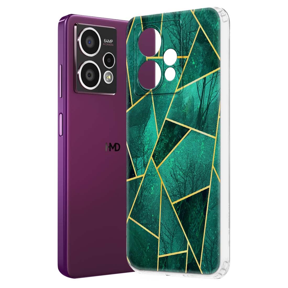 Fashionury Designer Soft Back Cover Case Compatible for HMD Crest Max 5G, Printed,Transparent,Flexible, Silicon for HMD Crest Max 5G -D2010 (B0DF83DXCQ) Amazon Price History, Amazon Price Tracker