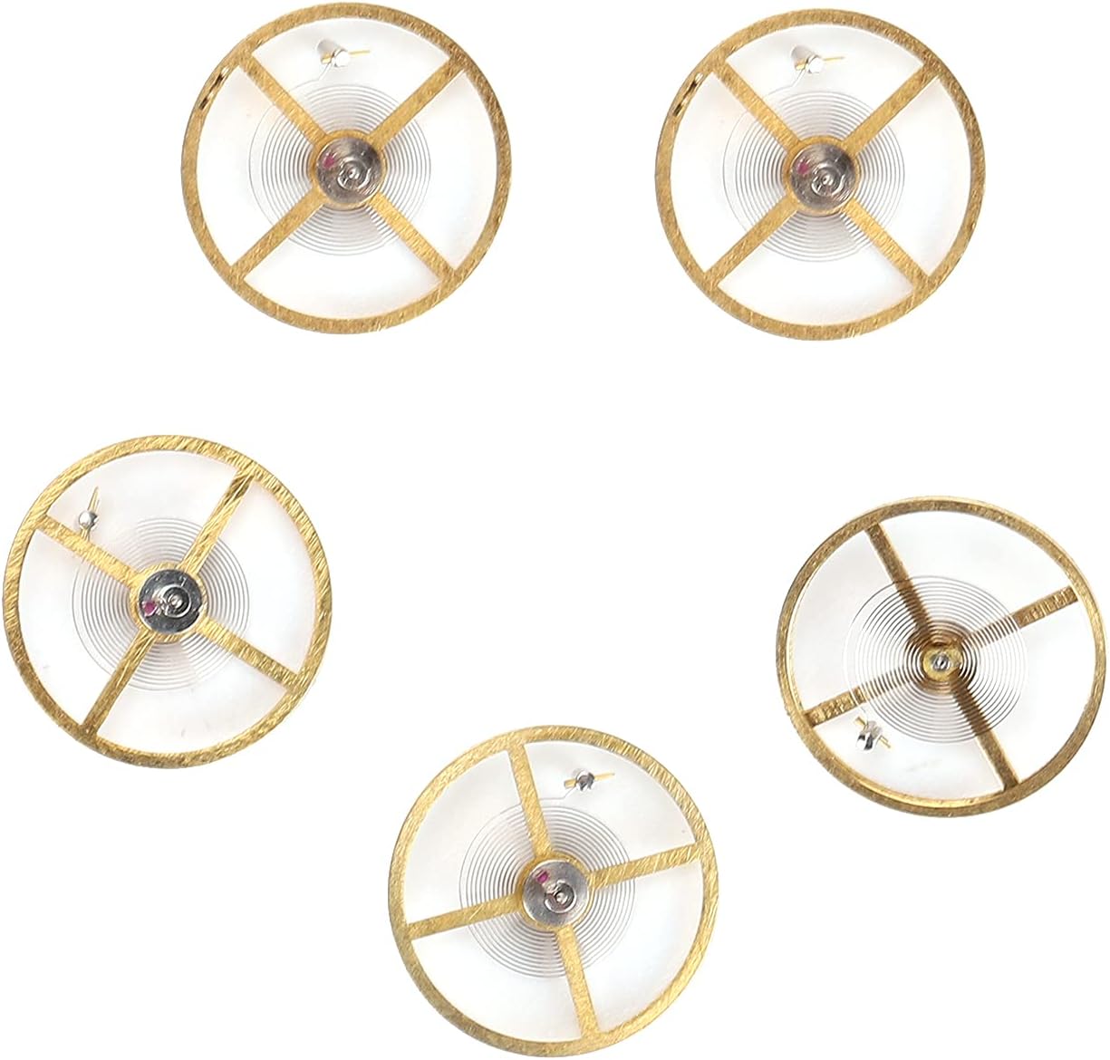 Watch Repair Tool Kit,Watch Balance Wheel with Full Swing Hairspring Replacement for 8205 Movement Watch Repair Parts