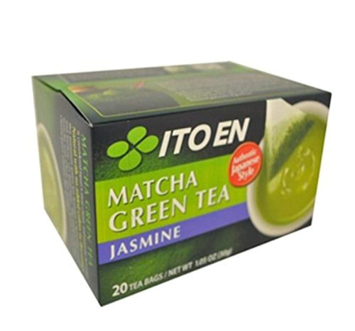 Ito En Matcha Green Tea Bags Jasmine 20 Count Pack of 8