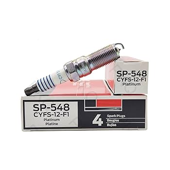 4-Pack SP-548 CYFS-12-F1 Platinum Spark Plug Candle Fits
