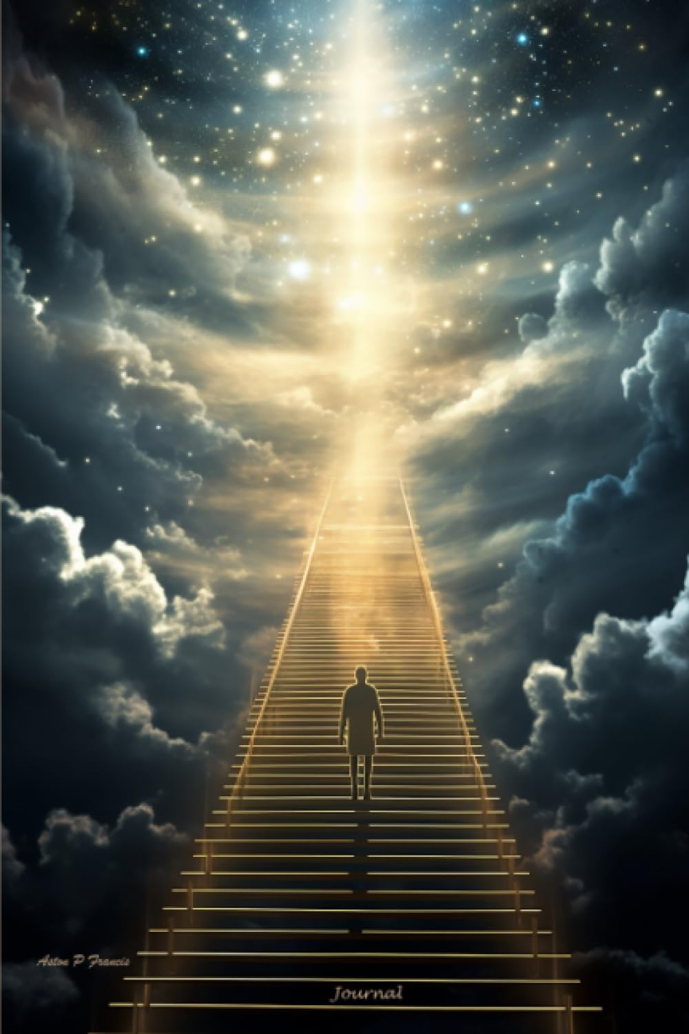 APF Lined Journal Notebook, Paperback | 200 numbered pages | 6x9 inch (15.24 x 22.86 cm), Cover - Religious Theme 1 Paperback – 7 Aug. 2023