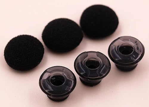 IiEXCEL Kit de auriculares de repuesto para Plantronics Voyager 5200, puntas de gel de oreja de tamaño pequeño y espuma para Plantronics Voyager