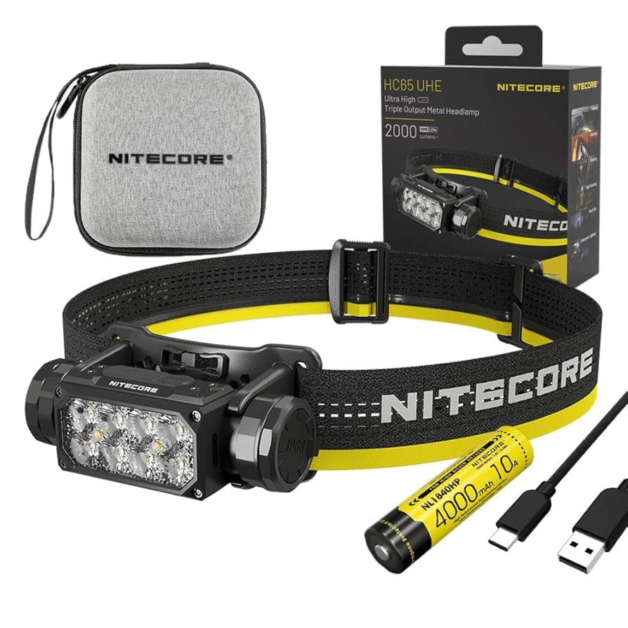 Amazon.com: Nitecore HC65 UHE Ultra High Triple Output Metal