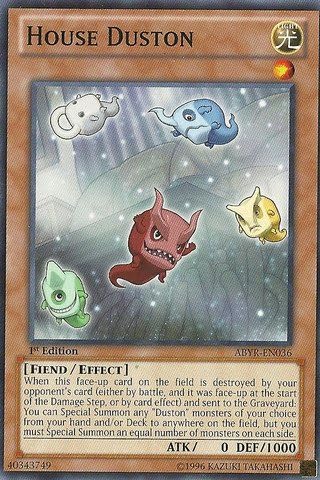 Yu-Gi-Oh! Trading Card - House Duston (ABYR-EN036) - Abyss Rising Unlimited Common