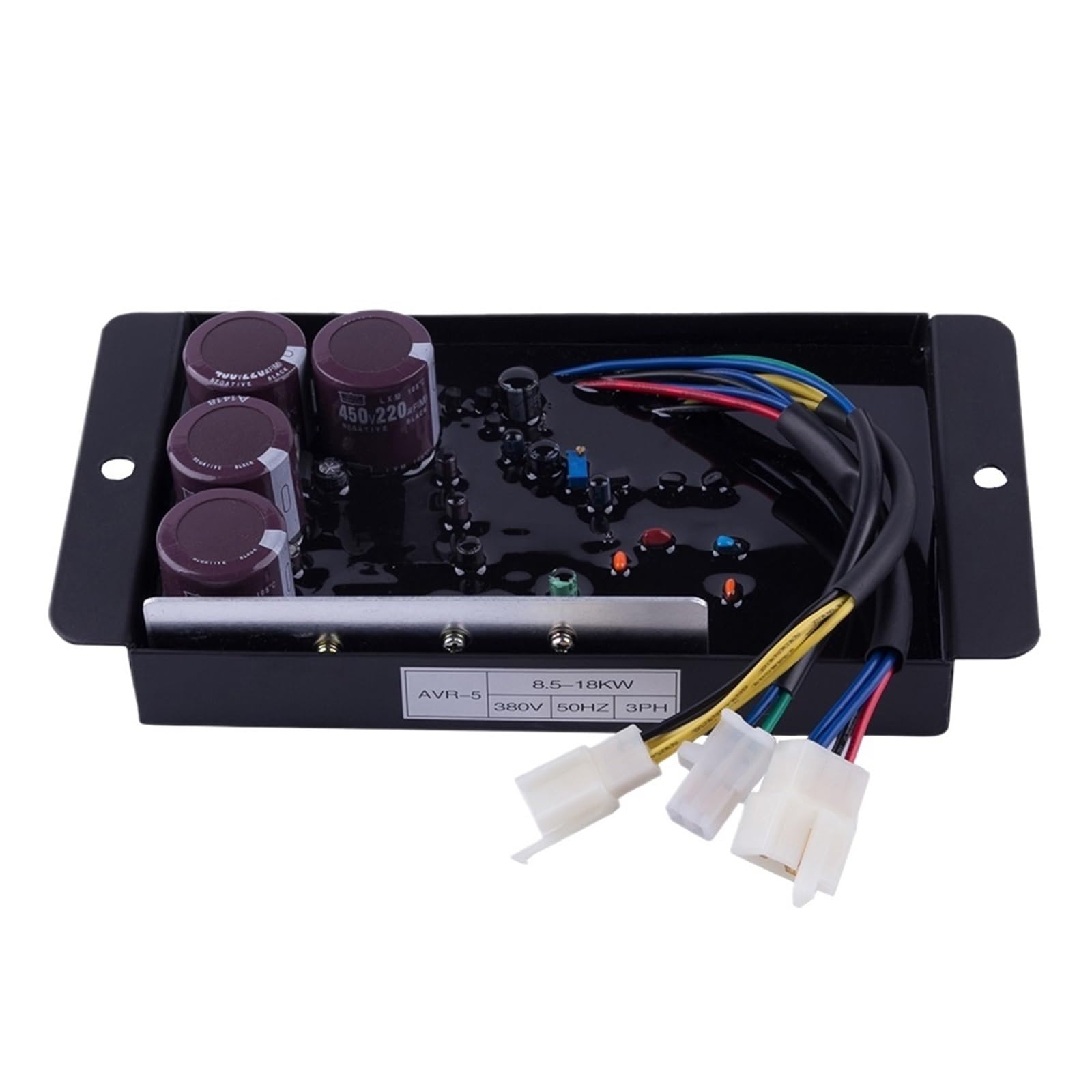 Generador de Gasolina de 380v, 8,5-18kw, regulador de Voltaje automático, 10 Cables, estabilizador de Potencia trifásico, estabilizadores de regulador de Voltaje automático