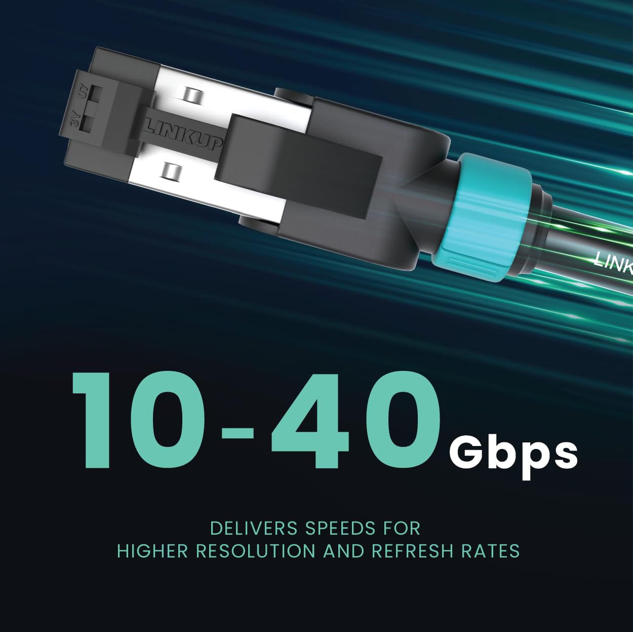 LINKUP - Certificado por Versiv┃Cable Ethernet - 2280cm (1 Paquete) Cables de conexión RJ45 S/FTP Doble Blindaje 10G┃para Rojo de Internet LAN Conmutador Panel Enrutador Gaming |26AWG Blanca