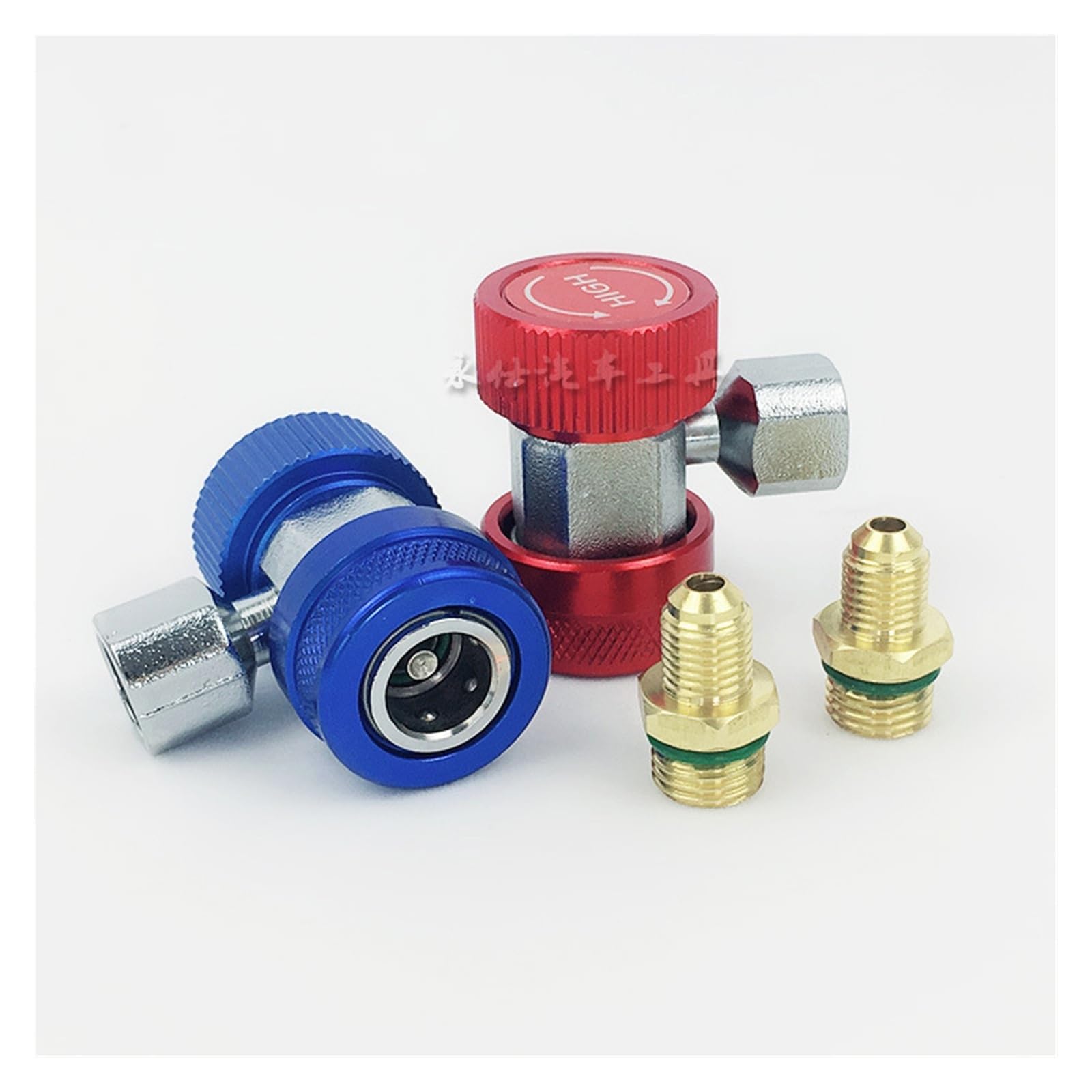 Conector rápido R134a para recarga de aire acondicionado de coche