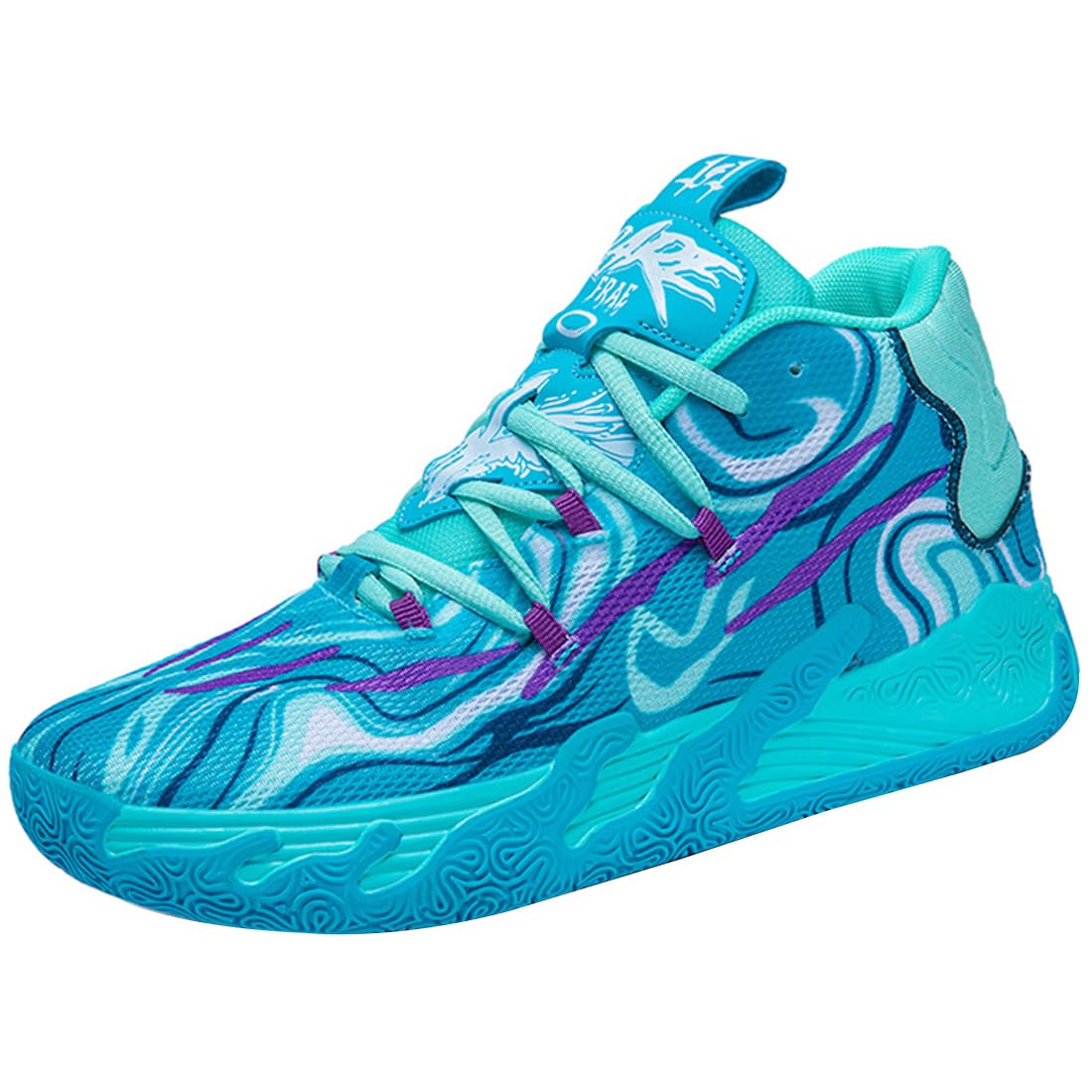 Zapatillas de Baloncesto para Hombre Antideslizantes Zapatos de Baloncesto Ligeras Transpirables Masculinos Aire Libre Deportivas Hombre Zapatillas Gimnasio