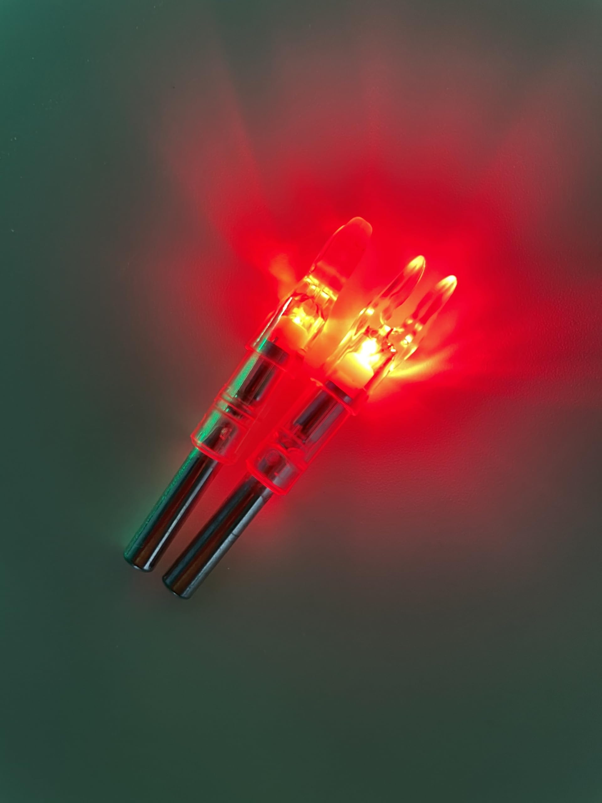 6 Encoches Lumineuses Pour Flèches, Diamètre 0.244" (6.2mm) - Vert