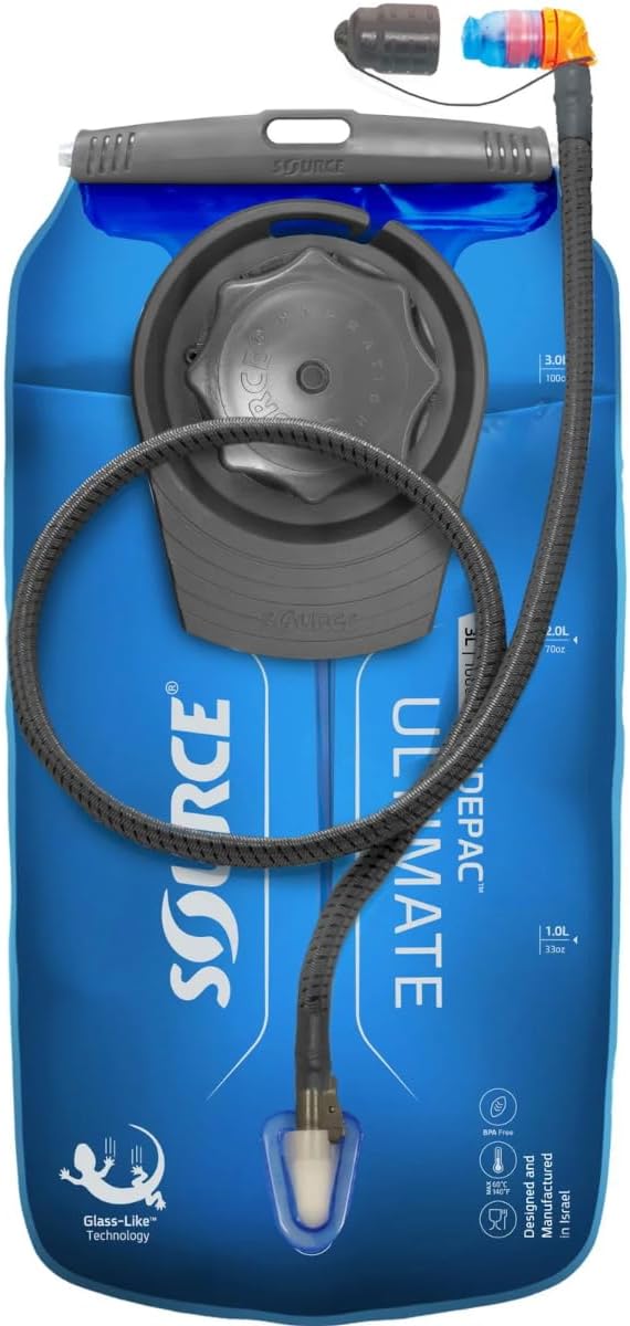 Source Widepac Ultimate Alpine Blue - Vejiga de hidratación de 3 litros