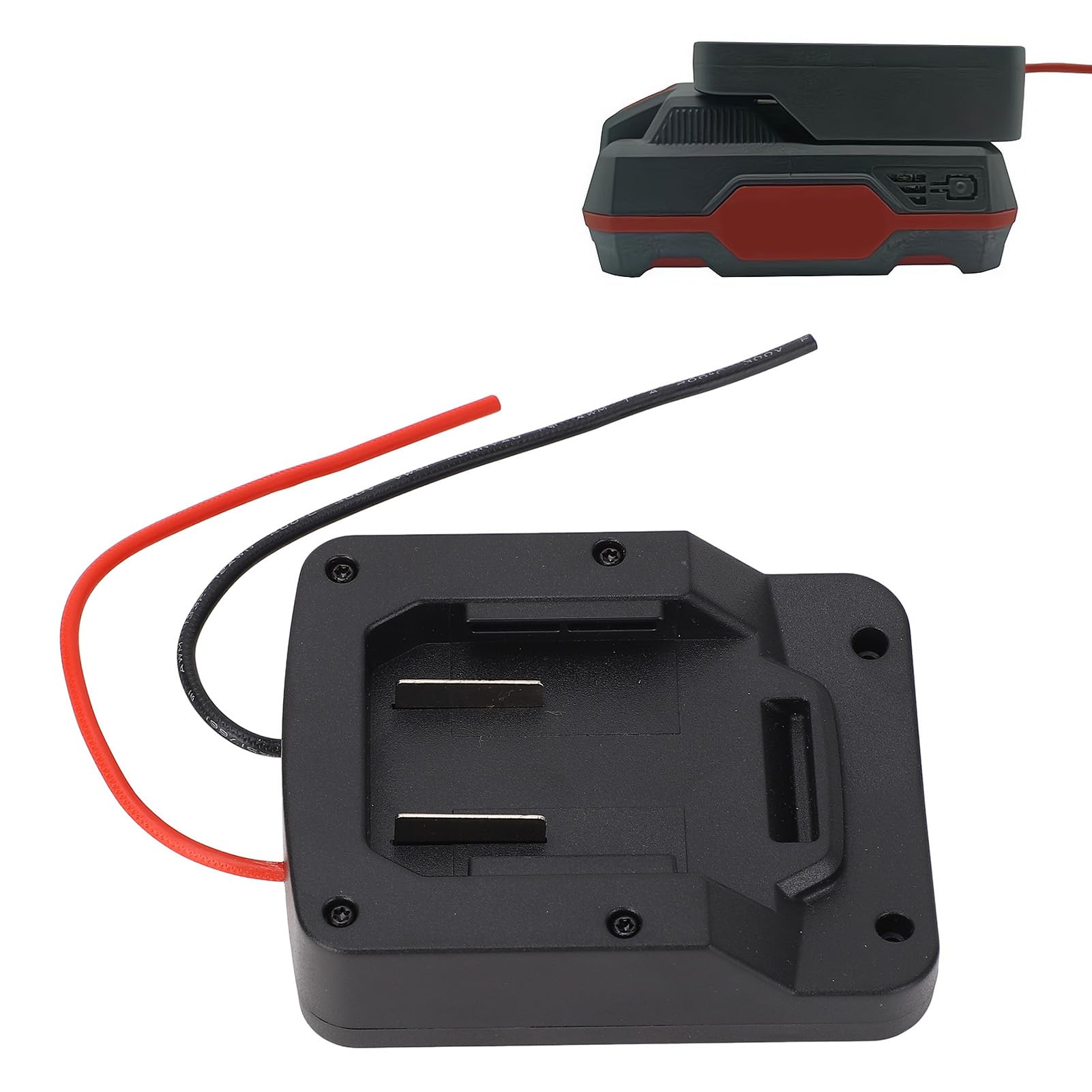 Adaptateur de Batterie D'outil électrique pour Batterie au Lithium Parkside X20V Team avec Une Large Application, Adaptateur Universel pour Batterie d'outils électriques