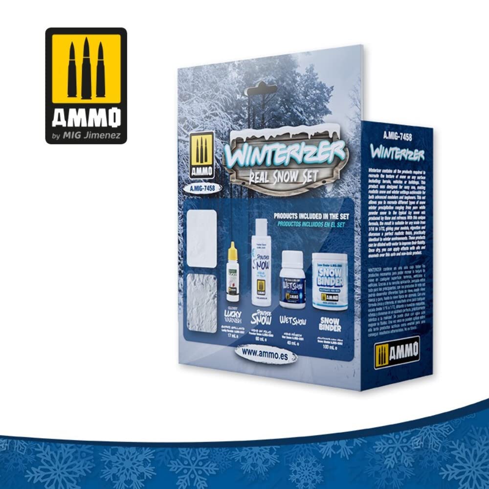 mig - Winterizer Set Acrylic Colors 4 Jars (2/22) *mig7458