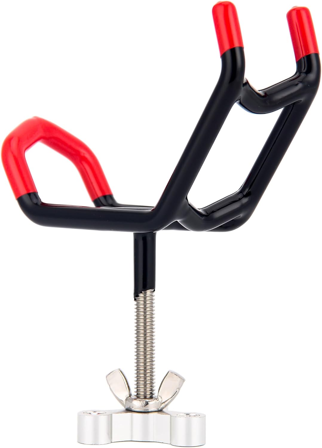 Sure Grip Fishing Rod Holder for Boat - Fish Rush Resistant, Premium Alloy Steel & PVC, Deck Mount for Yacht/Kayak/Drift Fishing