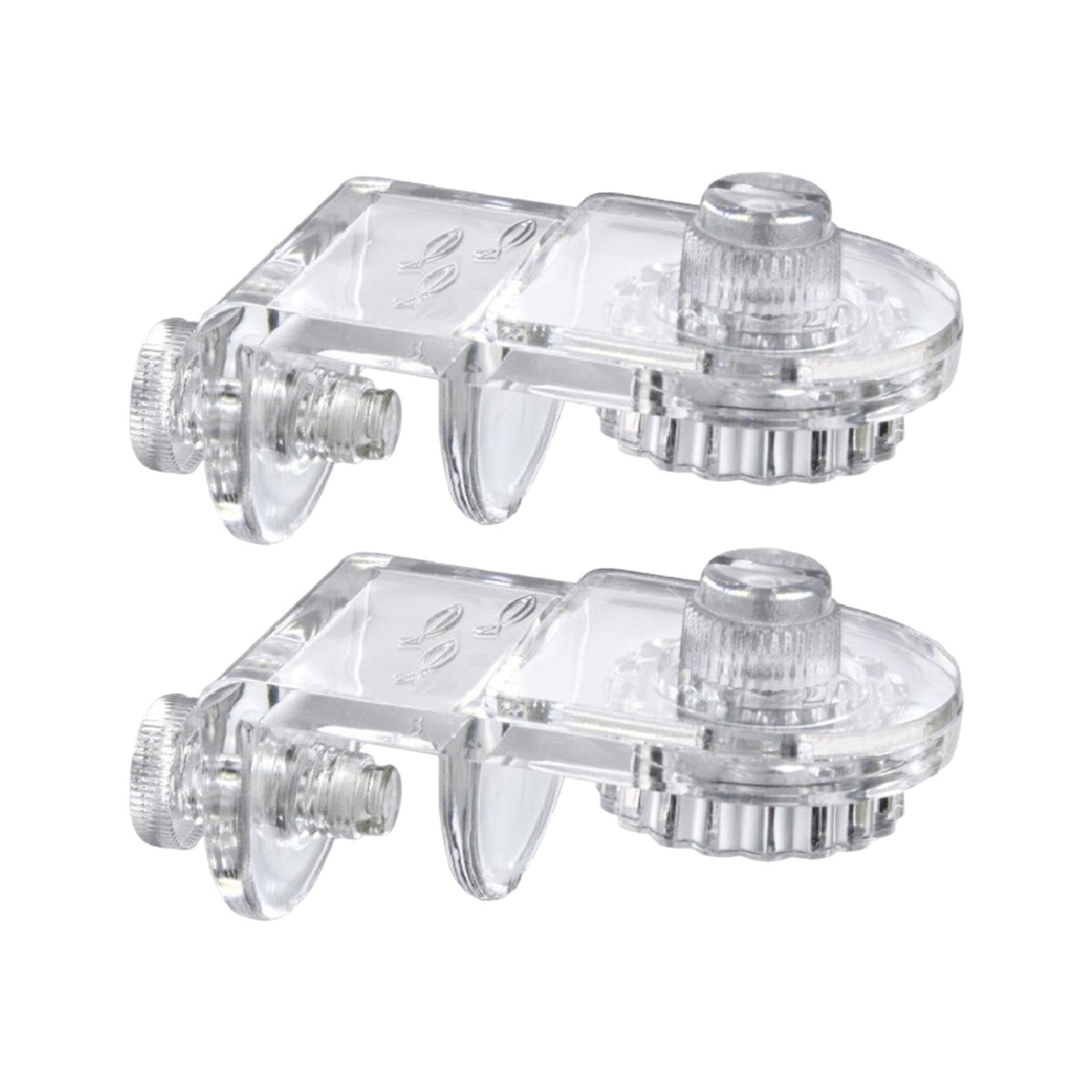 Clips de couvercle d'aquarium sans bord | Pince de filet anti-saut en acrylique – Accessoires d'aquarium, sans bord en verre pour aquarium