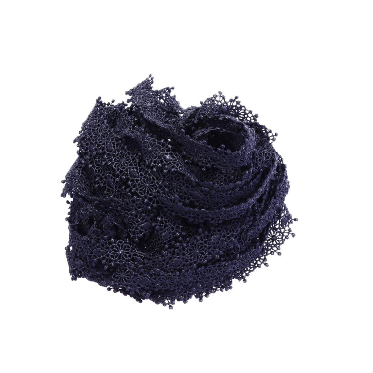 SHINEOFI 3piezas Ribete De Encaje Negro De Yardas Trim De Encaje Bordado Para Decoración De Ropa Manualidades y Bodas Material Suave y Cómodo Para Vestidos y Accesorios Diy