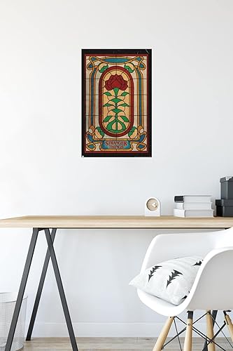 Miniatura 4 de Trends International Netflix Stranger Things Season 4 - Póster de pared con vitrales, 14.72 x 22.37 pulgadas, versión premium sin marco