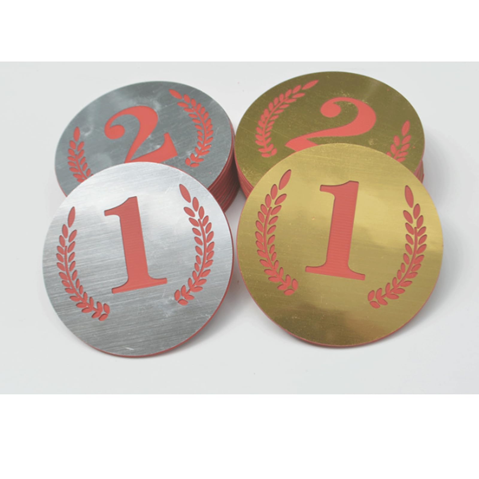 Porte-Cartes de Table à Longue Tige en Acier Inoxydable, 10 pièces, Rond, pour Cartes de siège, Porte-numéro de Table, Pince en métal pour dîners