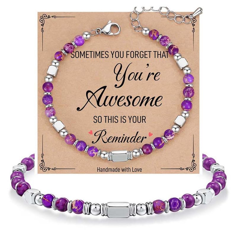 Image of Bracelets for Teen Girls Gifts Trendy Stuff Kids Back to School Students Boho Bracelet Graduation Teenage Girl Ideas 7 8 10 12 13 14 16 18 Birthday Easter Stocking Stuffers