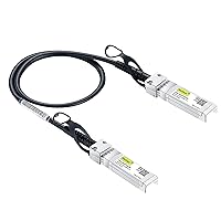Vista 13 de 10Gtek Cable Twinax SFP DAC 1.25G – Gigabit pasivo de conexión directa de cobre Twinax SFP Cable para Cisco SFP-1GBASE-CU0.25M, Ubiquiti UniFi