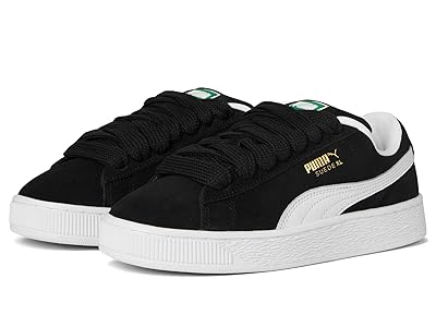 PUMA Kids Suede Xl (Big Kid) Kids Shoes Puma Black/Puma White : 4.5 Big Kid M