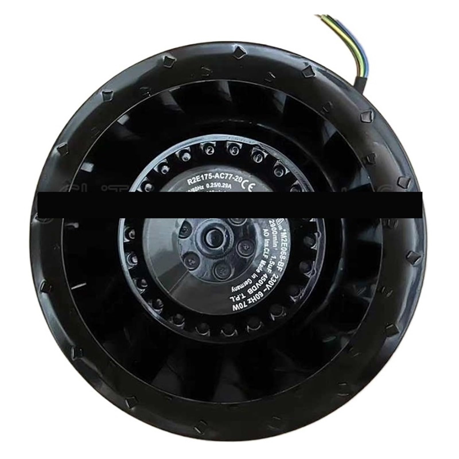 FSBNMNXPQ R2E175-AC77-20 230V 50/60Hz 0.25/0.29A Fan