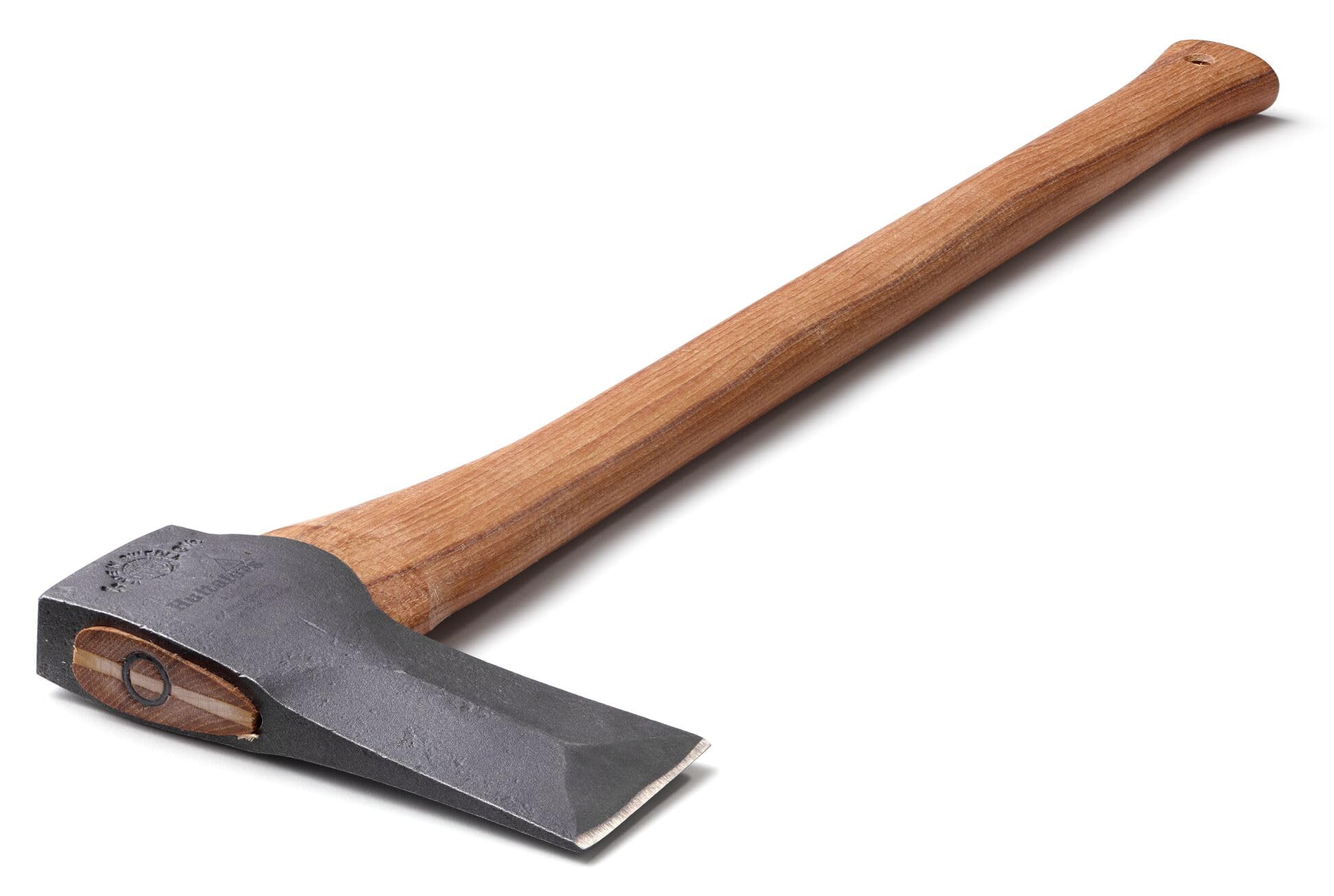 Handgeschmiedete Spaltaxt KLY RA 770mm aus schwedischem Qualitätsstahl I Hultafors I Geschmiedet in Schweden I 2100g Premium Axt mit Hickory Holzstiel I Nachschleifbar I 840592