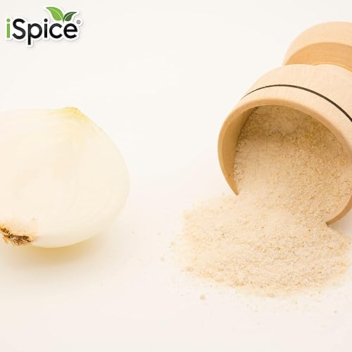 Miniatura 6 de iSpice Cebolla en polvo  Puro y fresco  Especias esenciales de cocina  5.9oz (167g)