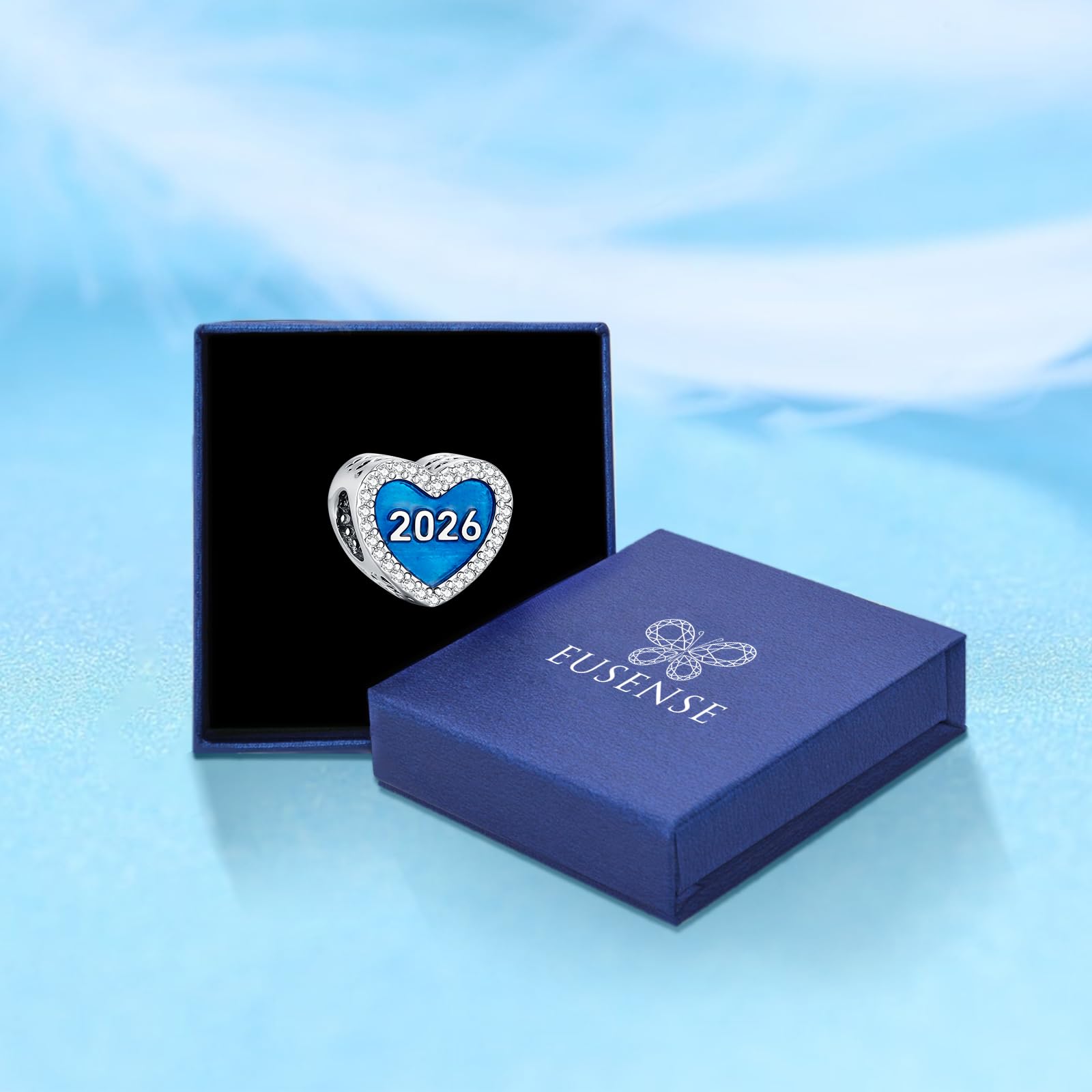Eusense Cuentas Charm Compatibles con la Pulsera y el Colgante para Collar Europeos de Pandora