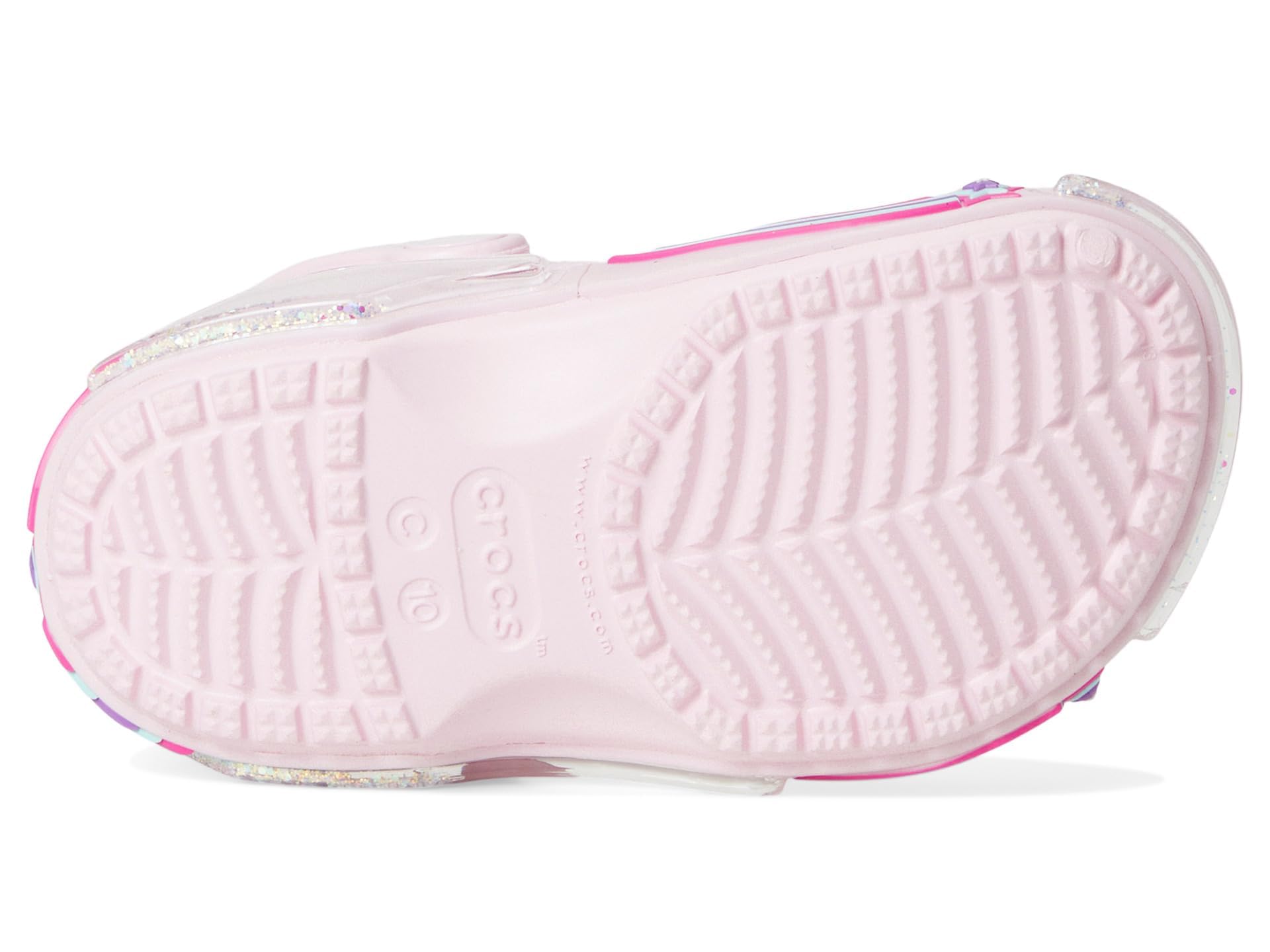 Crocs Classic Star Sparkle Shaker Clog T, Zuecos Unisex niños