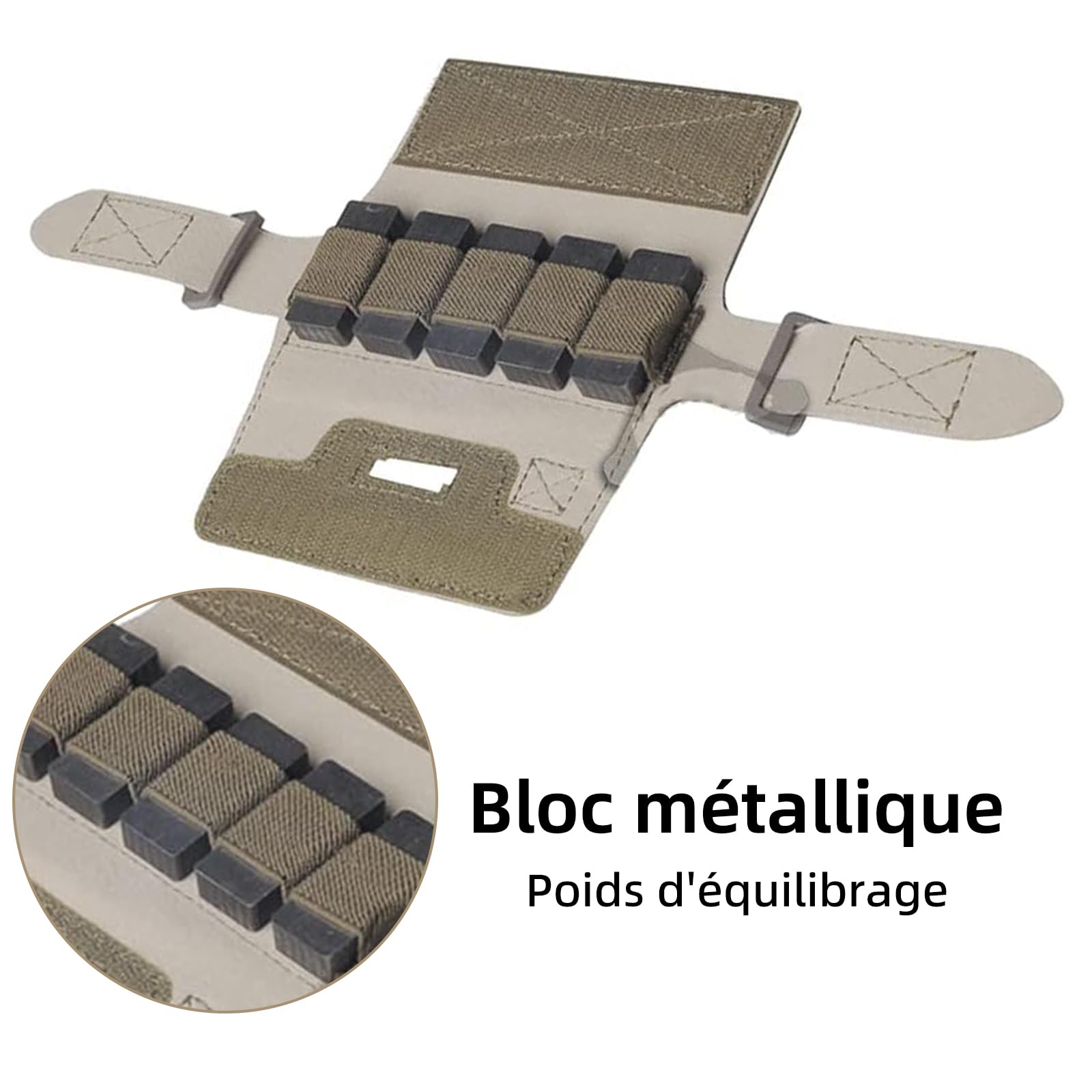 Sac Tactique Pour Casque De Batterie - Sac D'équilibrage - Sac De