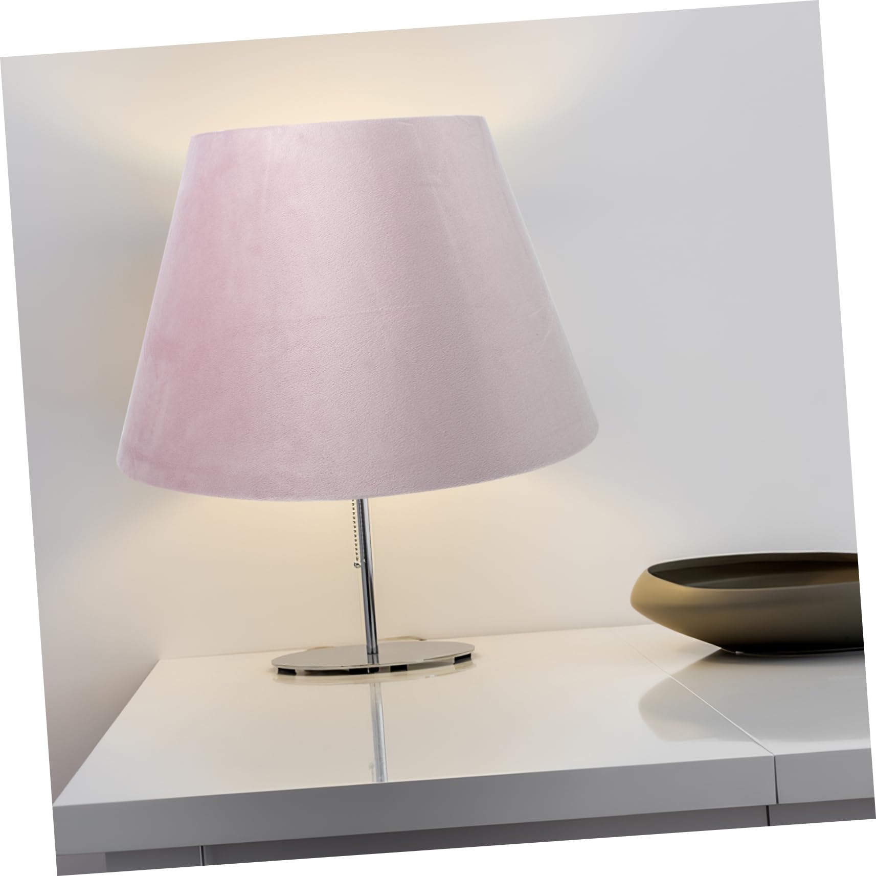 SHINEOFI Pantalla de franela Lino lámpara de escritorio Estudiar muro pantallas lamparas salon tapa de la lámpara pantalla de tela tonos de paño