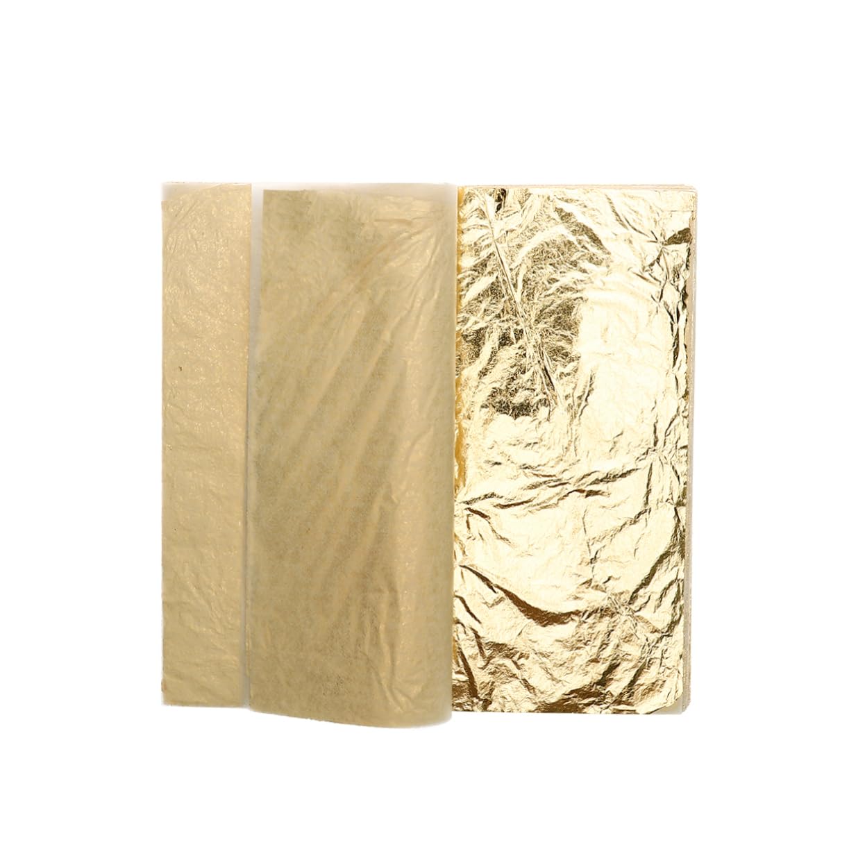 ERINGOGO 100 Sheets Foil Paper for Art Crafts Leaf Sheets Gilding Paper Leaf Variegated