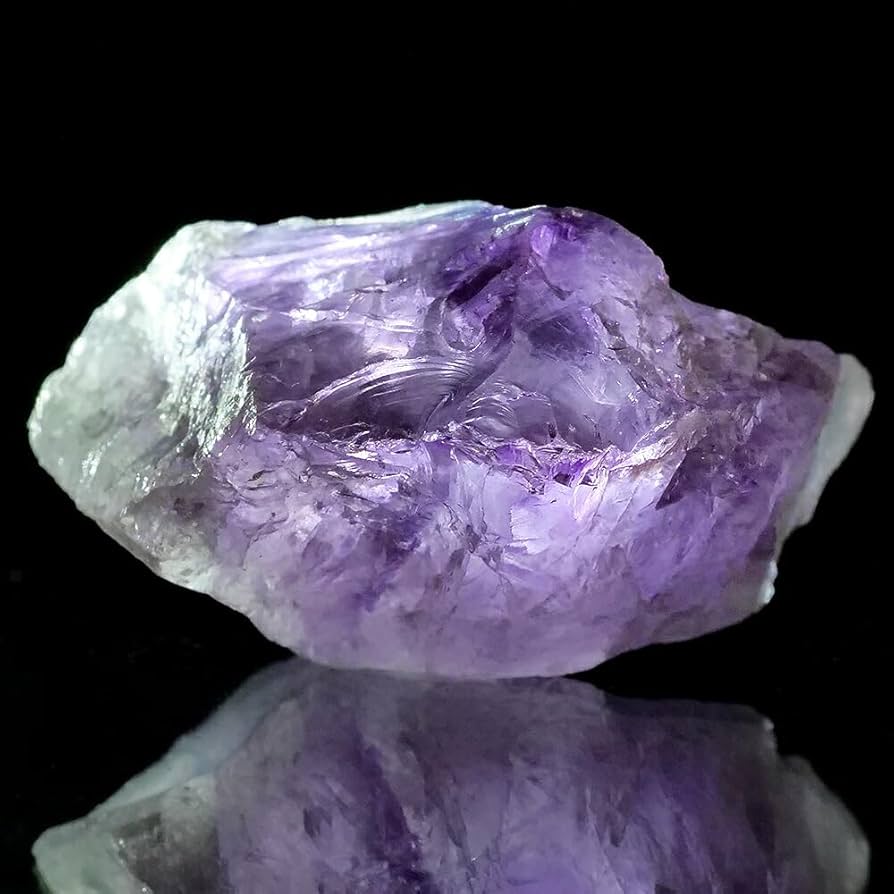 Amazon | 形状お任せ アメジスト（紫水晶） 100g 鉱物 鉱石