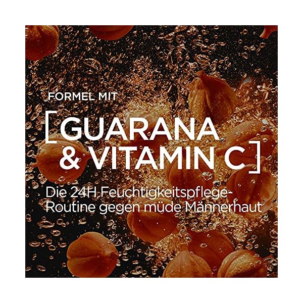 L'Oréal Men Expert Geschenkset für Männer, Mit Waschgel und 24h Feuchtigkeitspflege mit Guarana und Vitamin C, Hydra… – Bild 5
