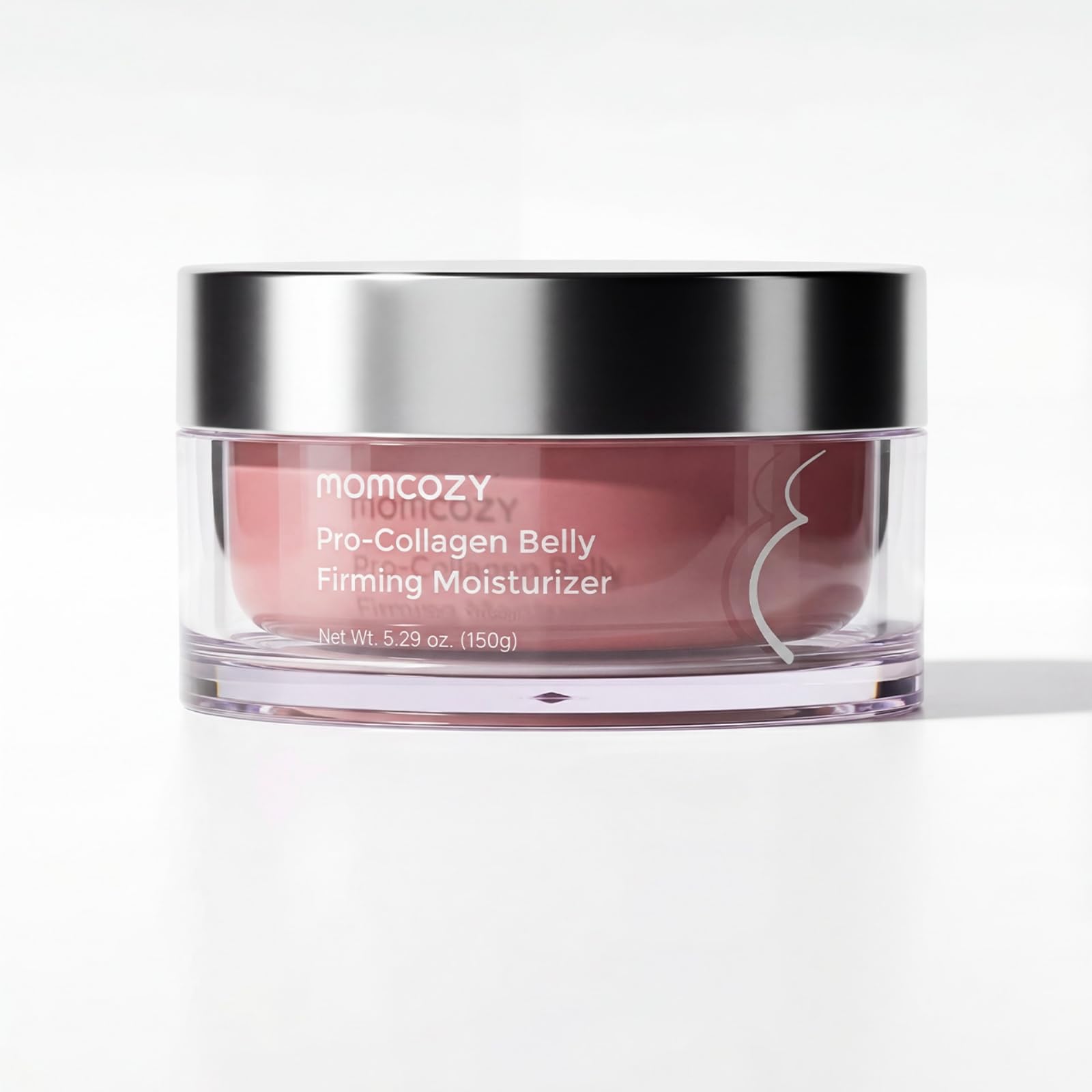 Momcozy Pro-Collagen Schwangerschaftscreme, Dehnungsstreifencreme für Schwangerschaft und Wochenbett, Peptide in Gesichtsqualität und Öl-in-Creme,Hautpflege Narbensalbe,150g