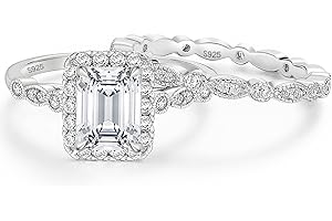 Vintage CZ Marquise Wedding Band Set: A Touch of Elegance for Your Special Day