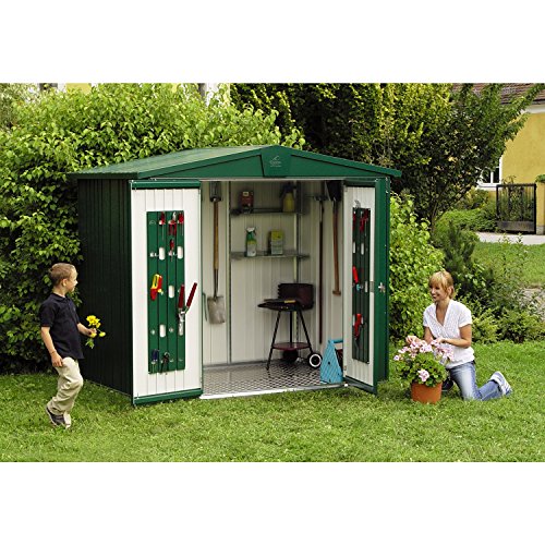 Preisvergleich Produktbild Biohort Gerätehaus Europa-quarzgrau-metallic (2A)