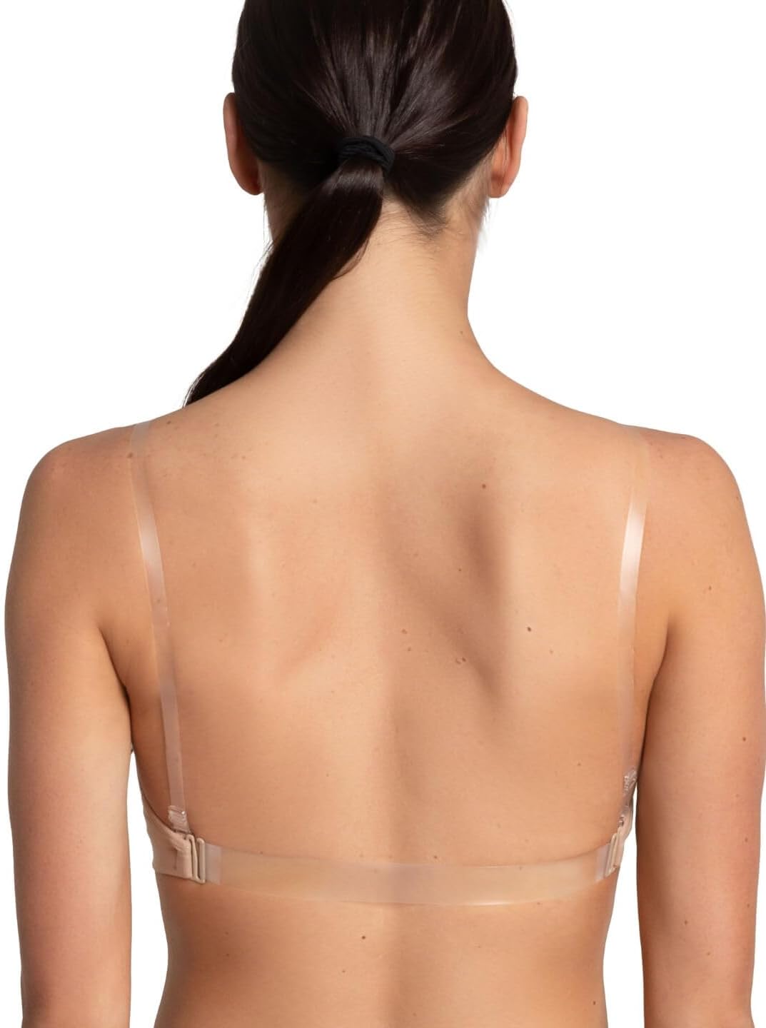 Capezio Women's Seamless Clear Back Bra With Transition Straps - Image 3