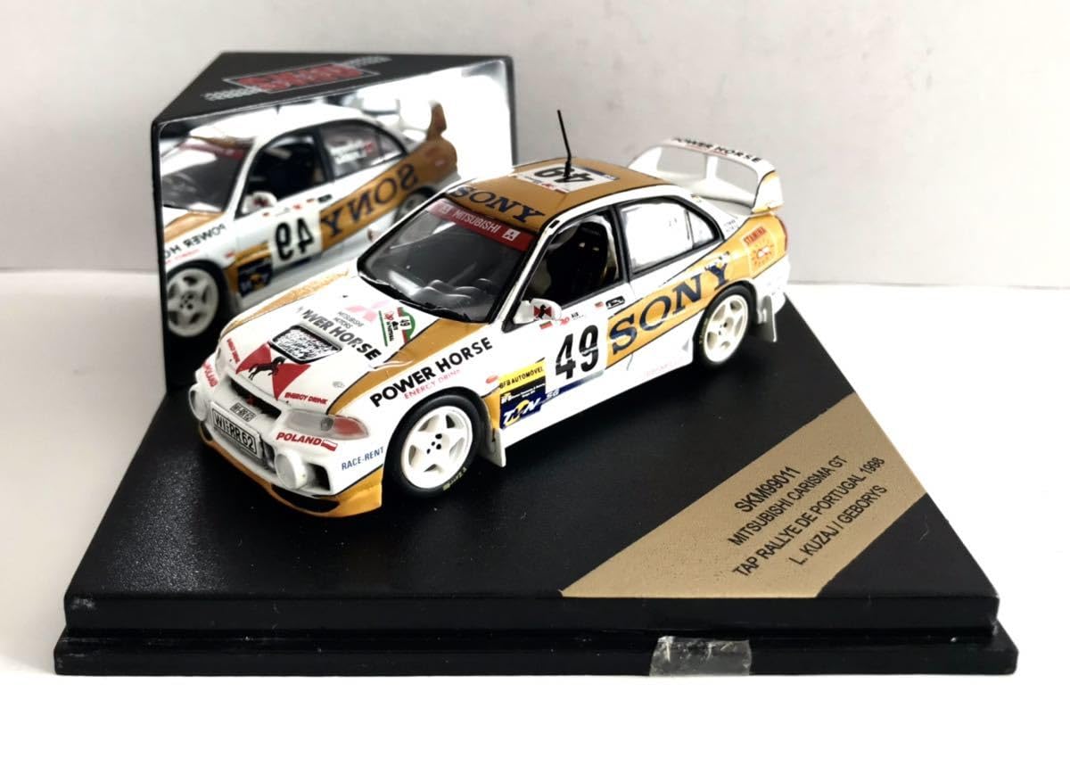 レア1/43 MITSUBISHI CARISMA GT RALLYランサー三菱 レア1/43 MITSUBISHI CARISMA GT RALLYランサー三菱 レア1/43