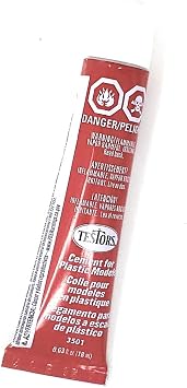 Testors Plastic Cement 5/8 oz