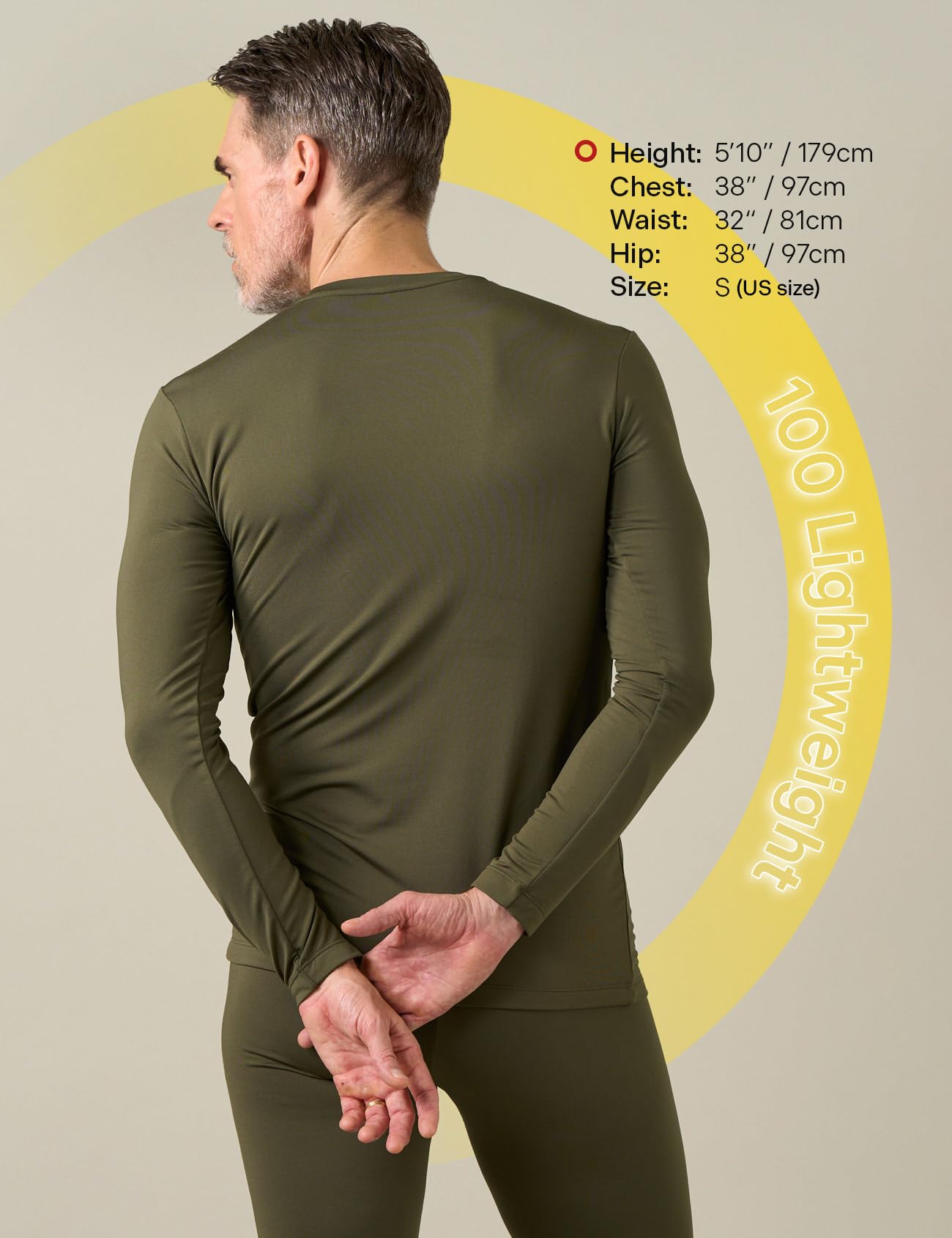 LAPASA Pacco da 2 o 1 Maglia Termica Peso Uomo Maniche Lunghe Canottiera Strato Base - Invernale Sport Allaperto Escursionismo Sci Snowboard M09/M26/M55