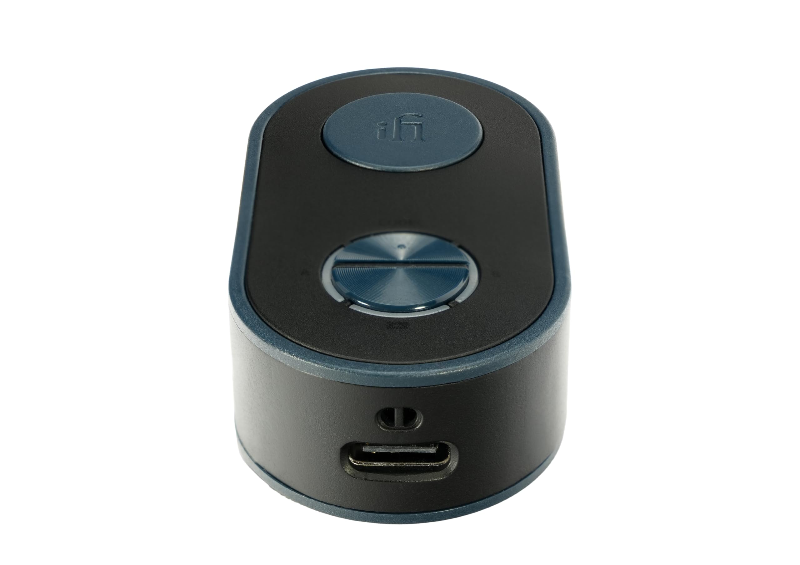 iFi UP Travel – Tragbarer Hi-FI Bluetooth 5.2 Sender und Empfänger – Unterstützt Dual-Kopfhörer-Kopplung – 3,5 mm AUX Wireless Audio-Transmitter für den Einsatz in Autos, Flugzeugen oder auf Reisen