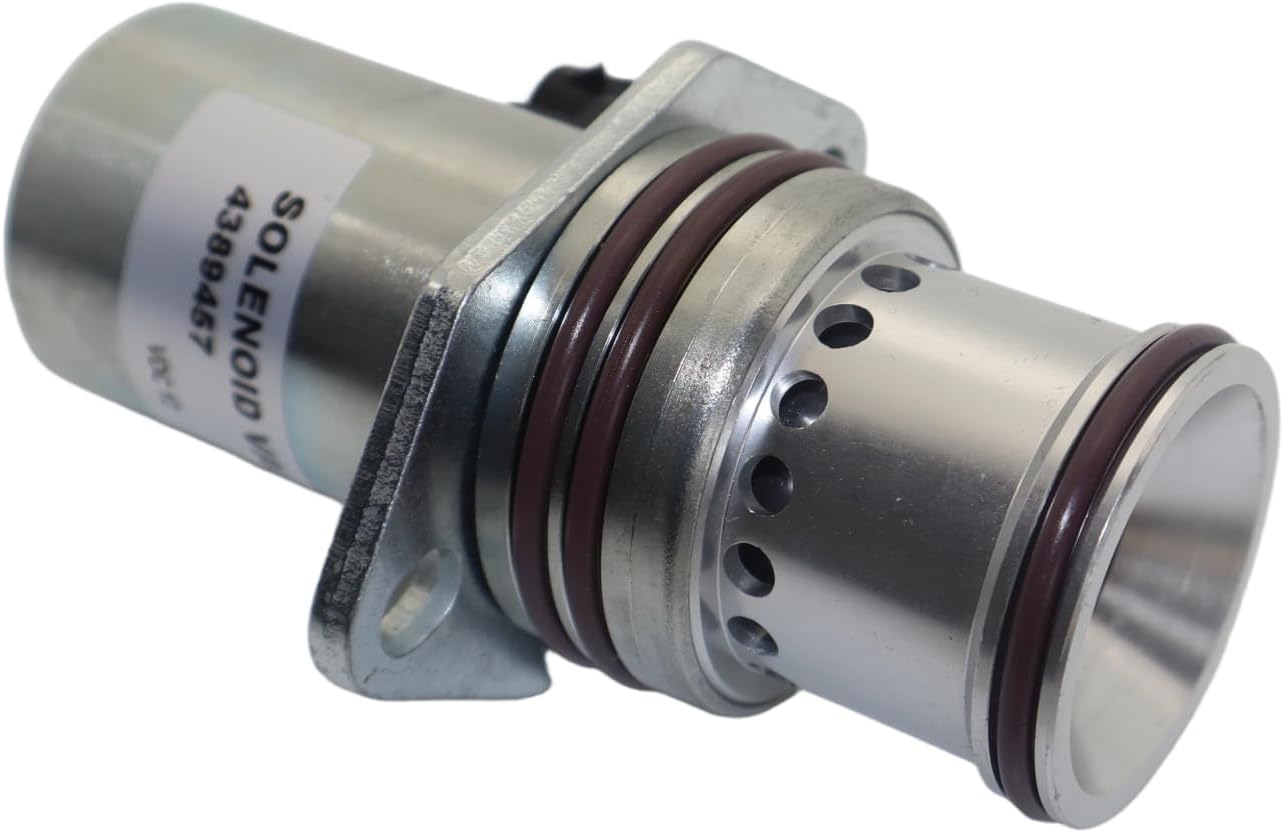 4389457 12V Fuel Shutoff Valve Fits for Cummins ISX QSX Engine