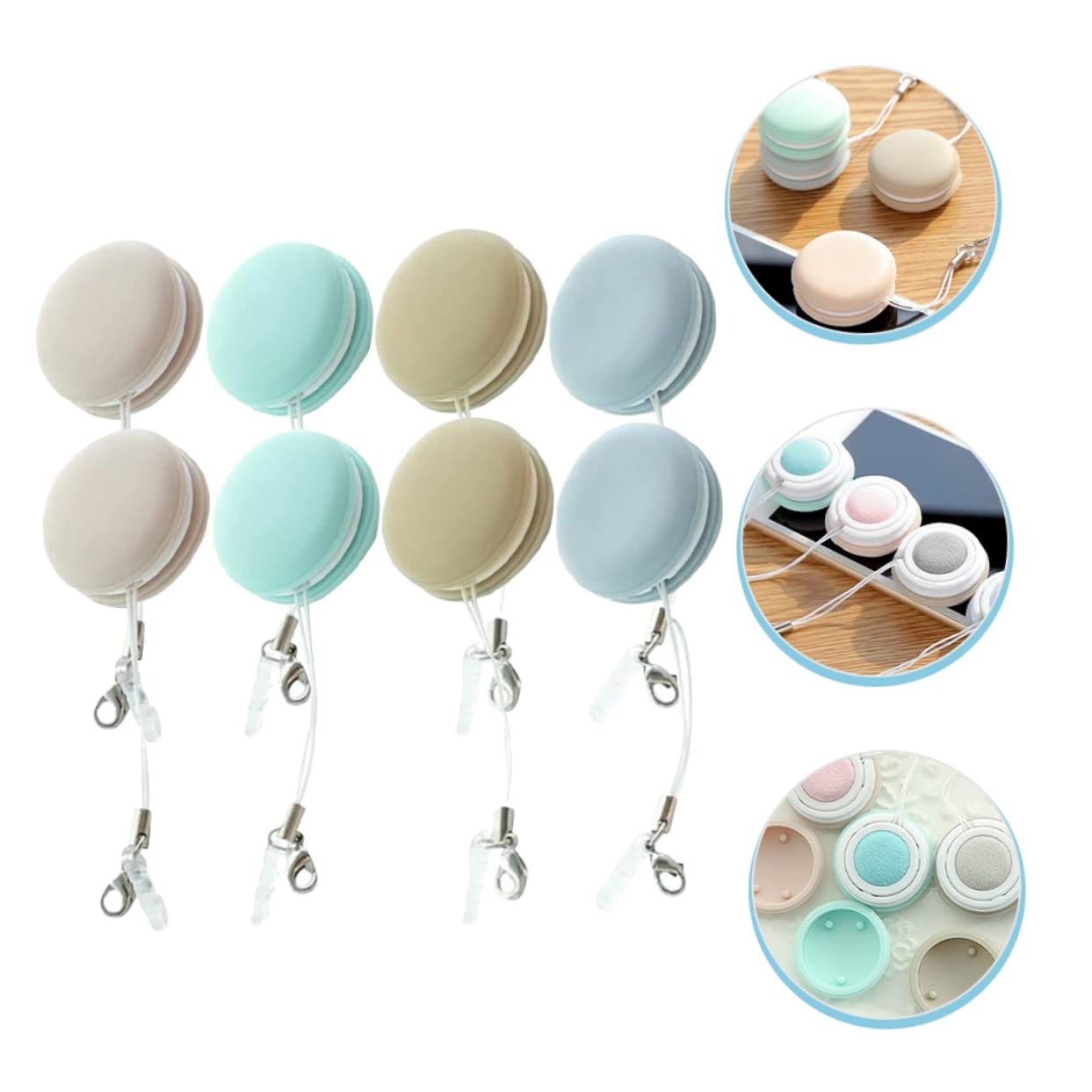 24pièces Chiffons De Nettoyage Écran Et Lentilles Lingettes Multi-usage Pour Lunettes Téléphones Et Caméras Accessoires Et Portables Mix De Couleurs