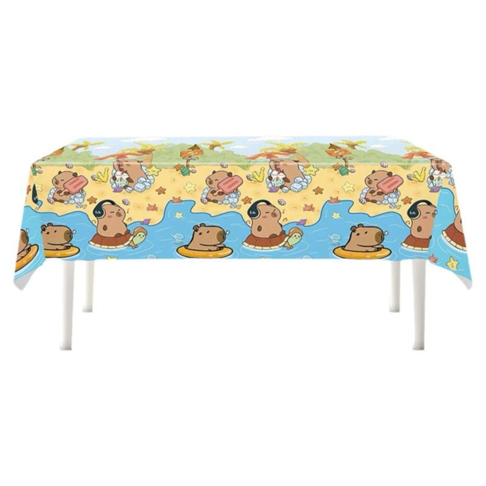 Club Bollywood®Single-time use Cartoon Tablecloth, Water-Resistant, Kids' Festive Gathering Decoration Capybara 180 * 108cm|Home & Garden|Furniture|Sofas, Loveseats & Chaises-picture-22