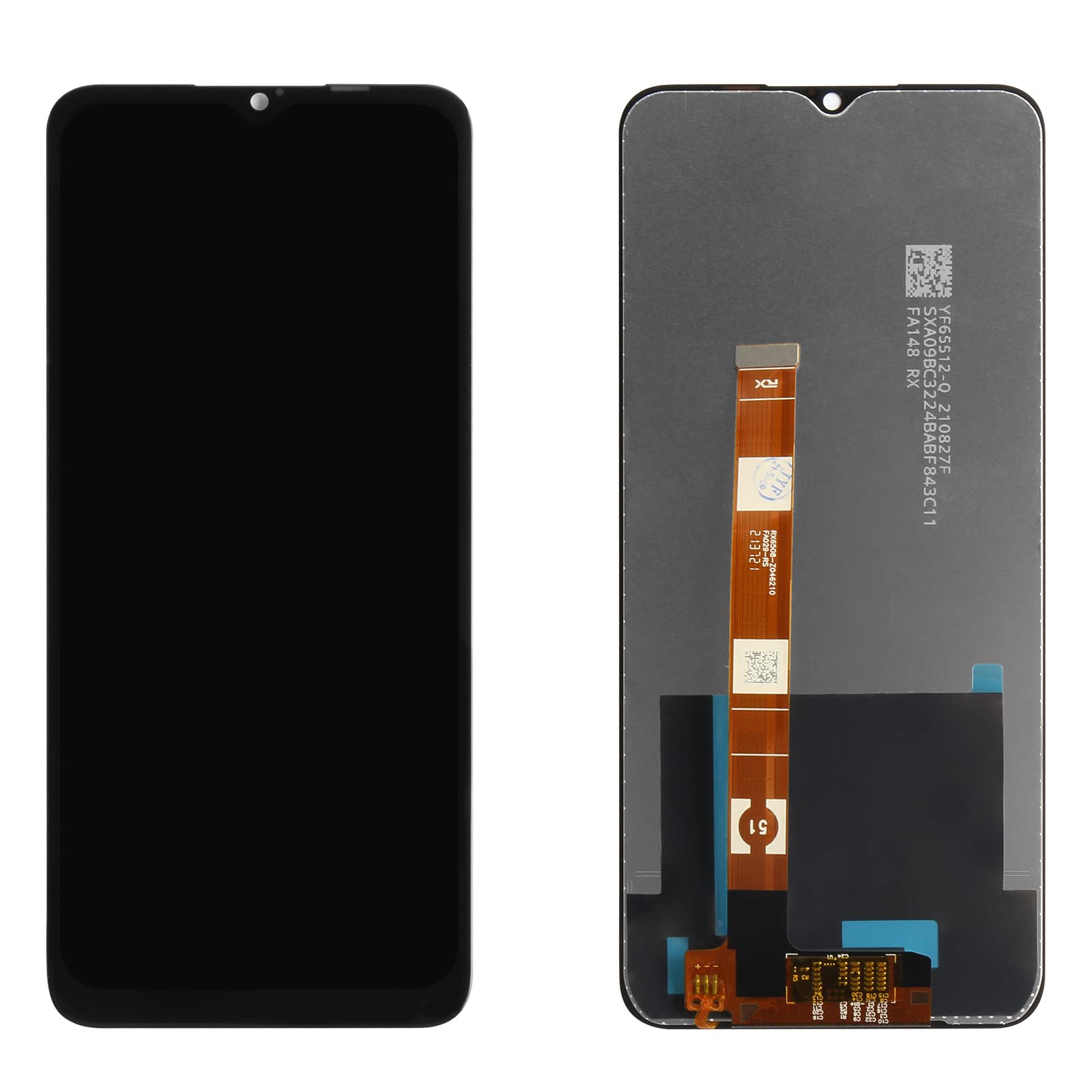 Telaio Centrale Per OPPO A15 / A15s (CPH2179, CPH2185) - Colore Blu, Nuovo - Foto 4