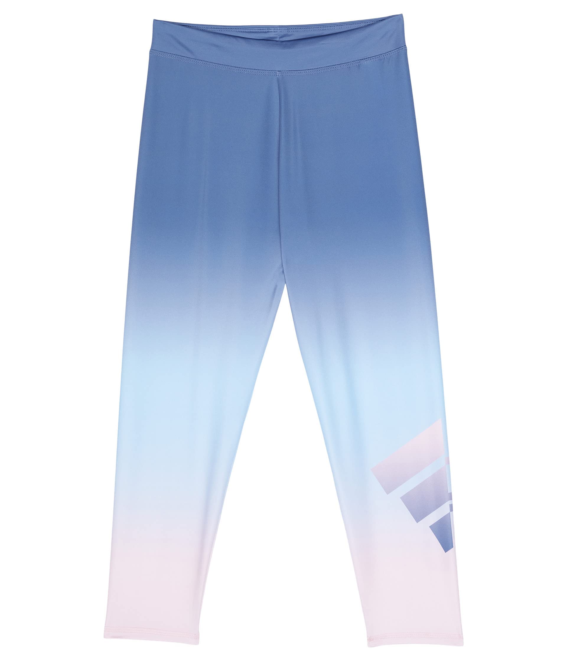 adidas Girls' AEROREADY 7/8 Ombre Tight, Crew Blue, Large (14)