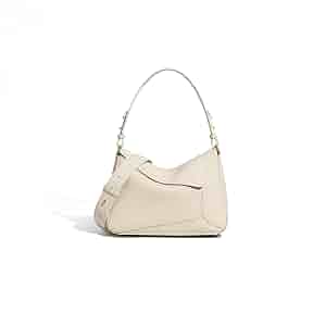 JIUFENG Genuine Leather Geometric Tote Handbag for Women